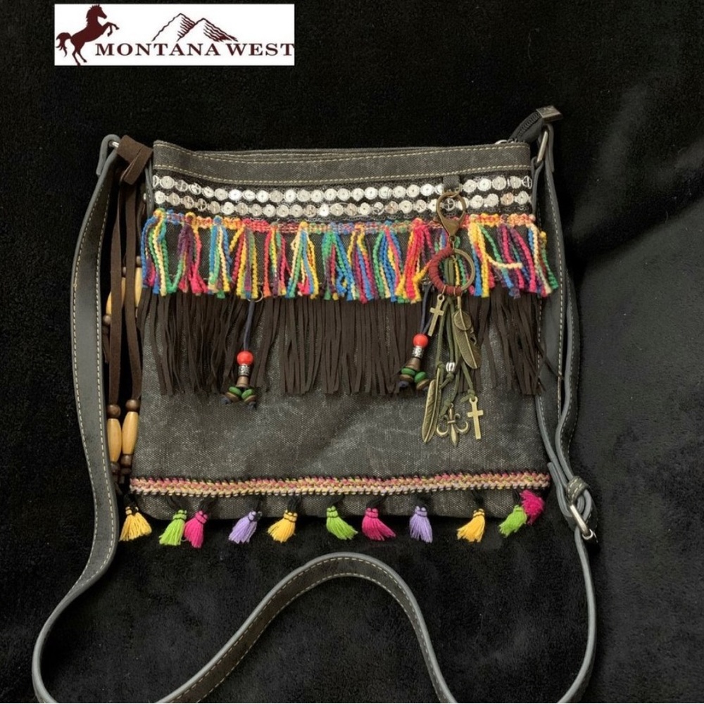 MONTANA WEST CONCEALED CARRY HANDBAG EMBELLISHED